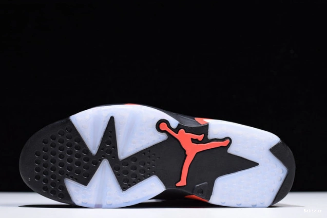 Reps BK 384664-060 air jordan 6 retro black infrared 1106